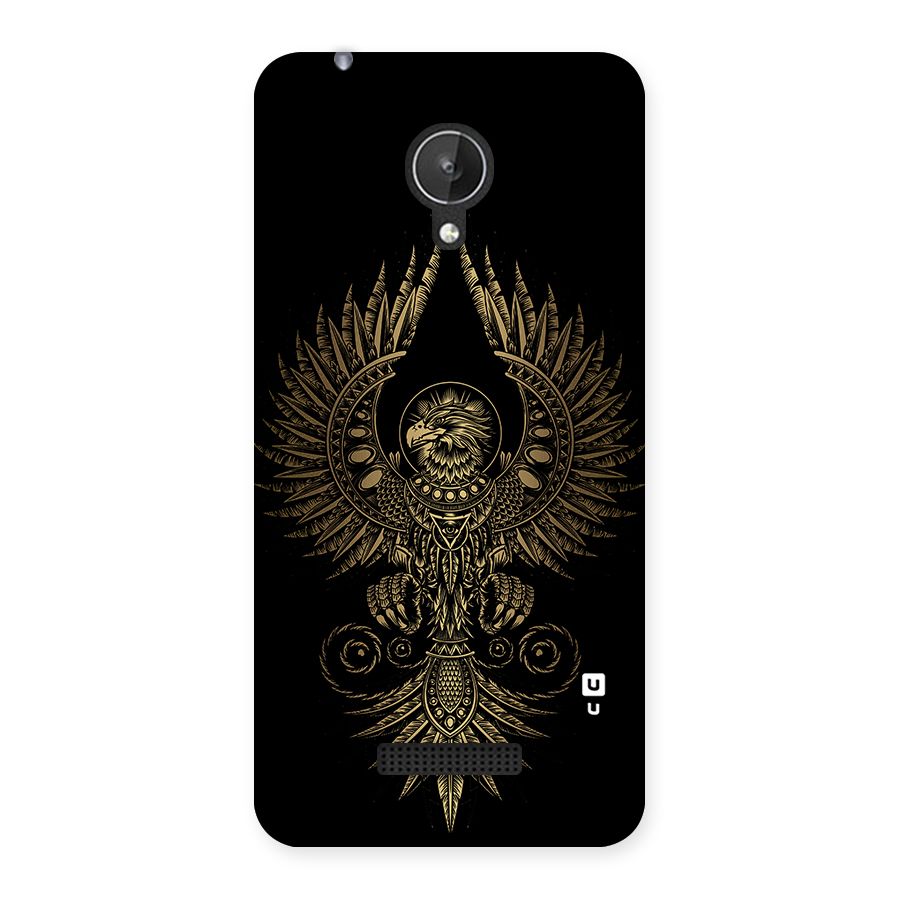 Legendary Phoenix Back Case for Micromax Canvas Spark Q380