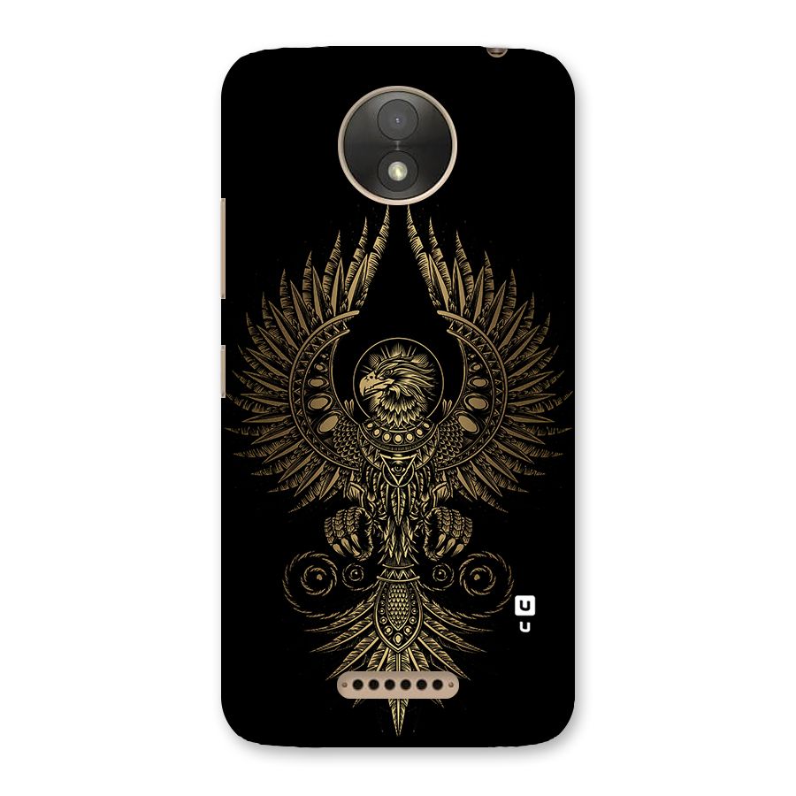 Legendary Phoenix Back Case for Moto C Plus