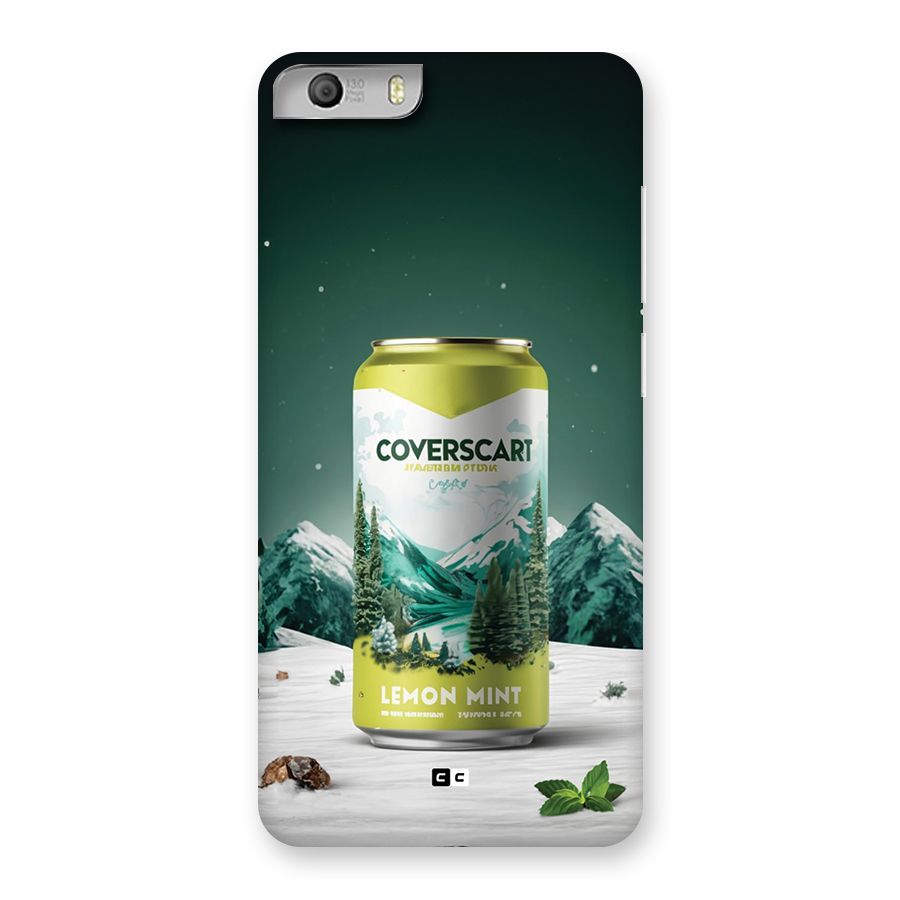 Lemon Mint Back Case for Canvas Knight 2