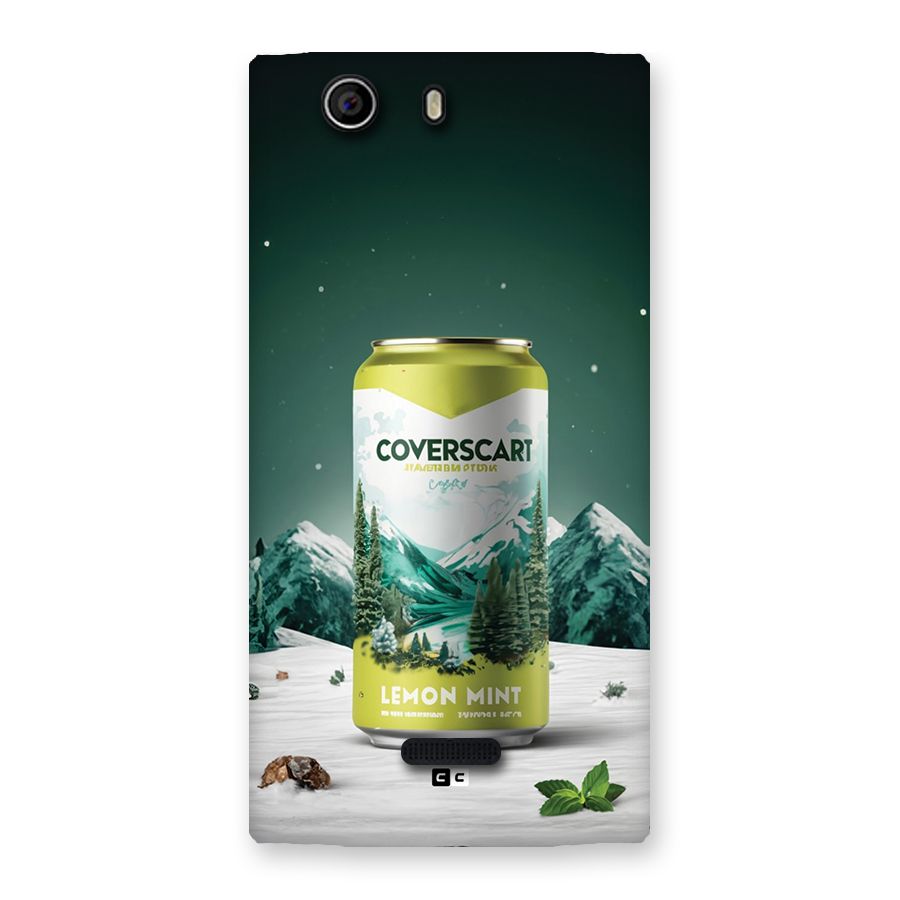 Lemon Mint Back Case for Canvas Nitro 2 E311