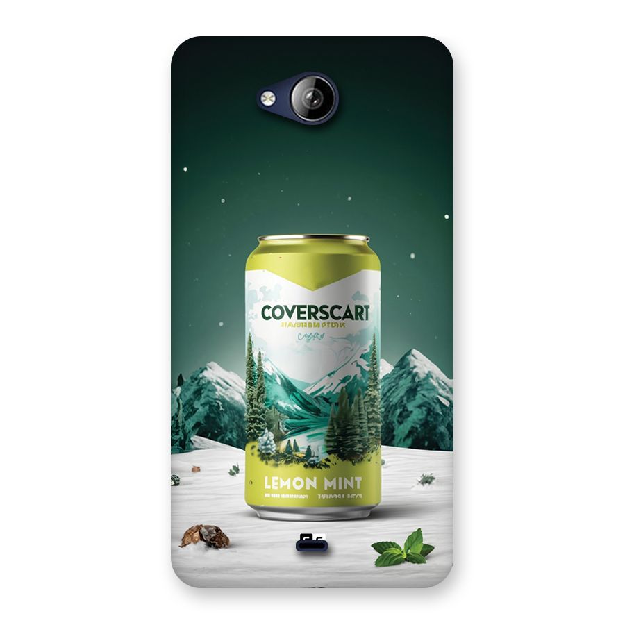 Lemon Mint Back Case for Canvas Play Q355