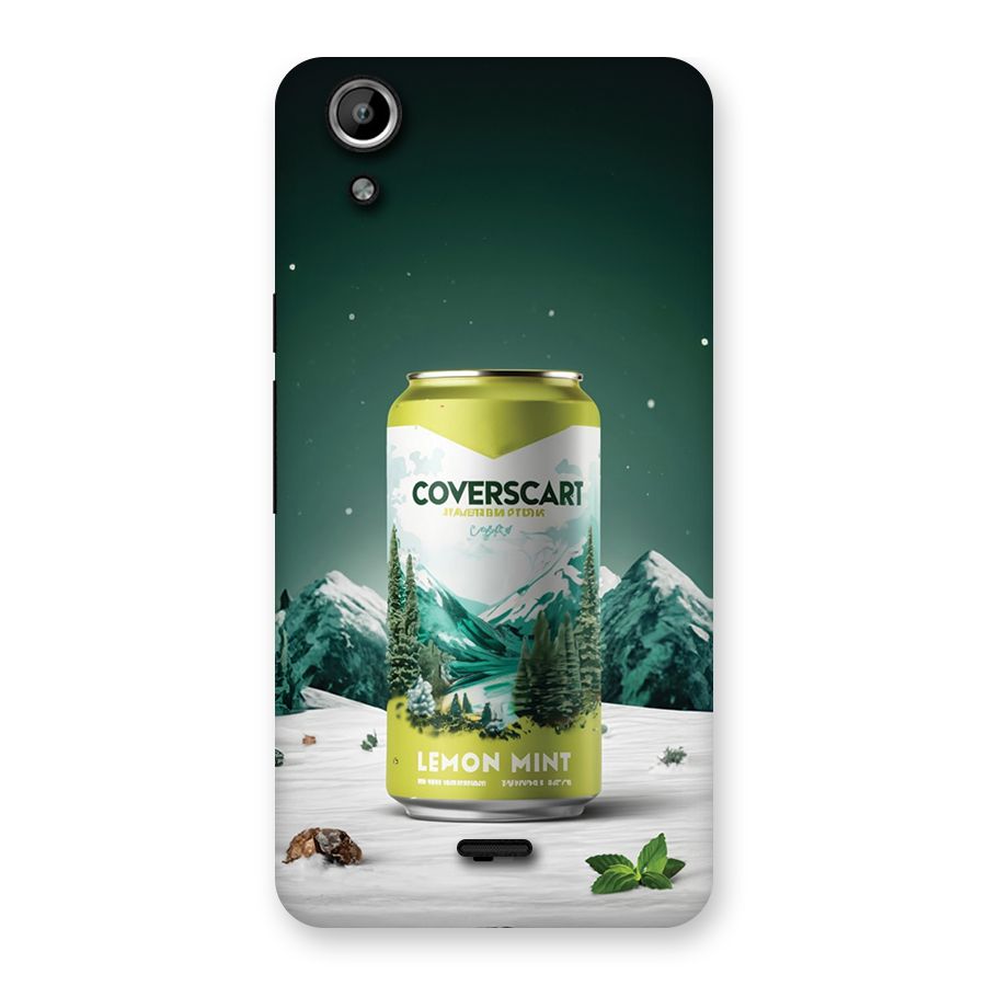 Lemon Mint Back Case for Canvas Selfie Lens Q345