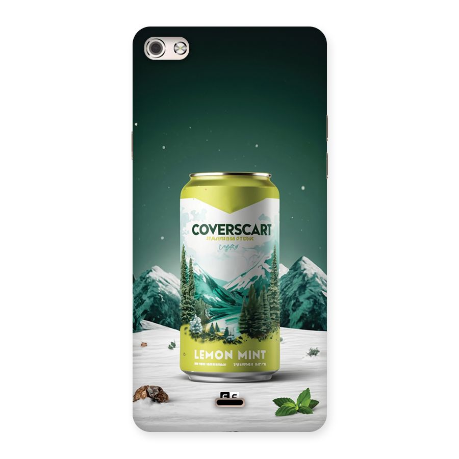 Lemon Mint Back Case for Canvas Silver 5