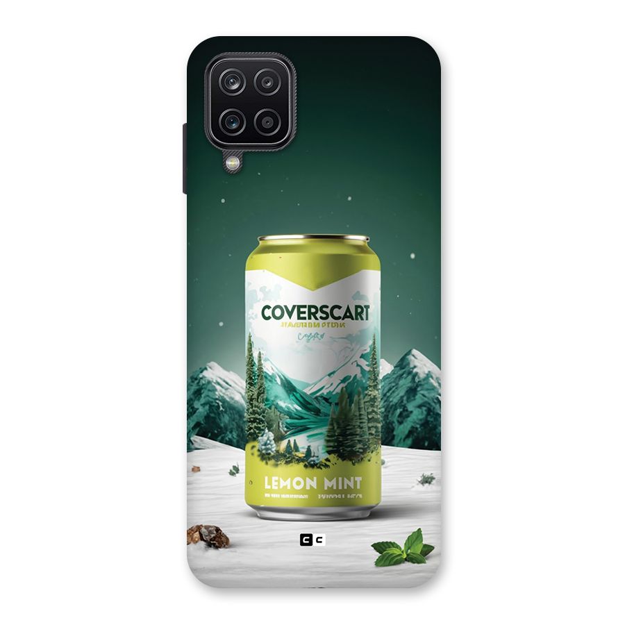 Lemon Mint Back Case for Galaxy A12
