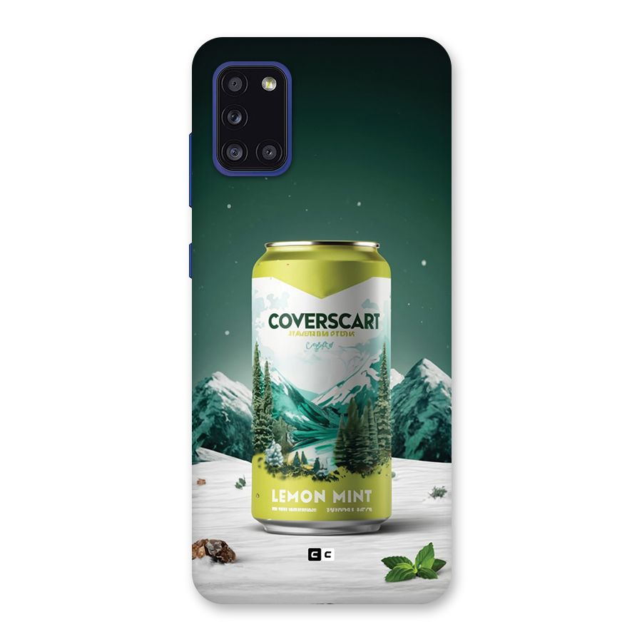 Lemon Mint Back Case for Galaxy A31
