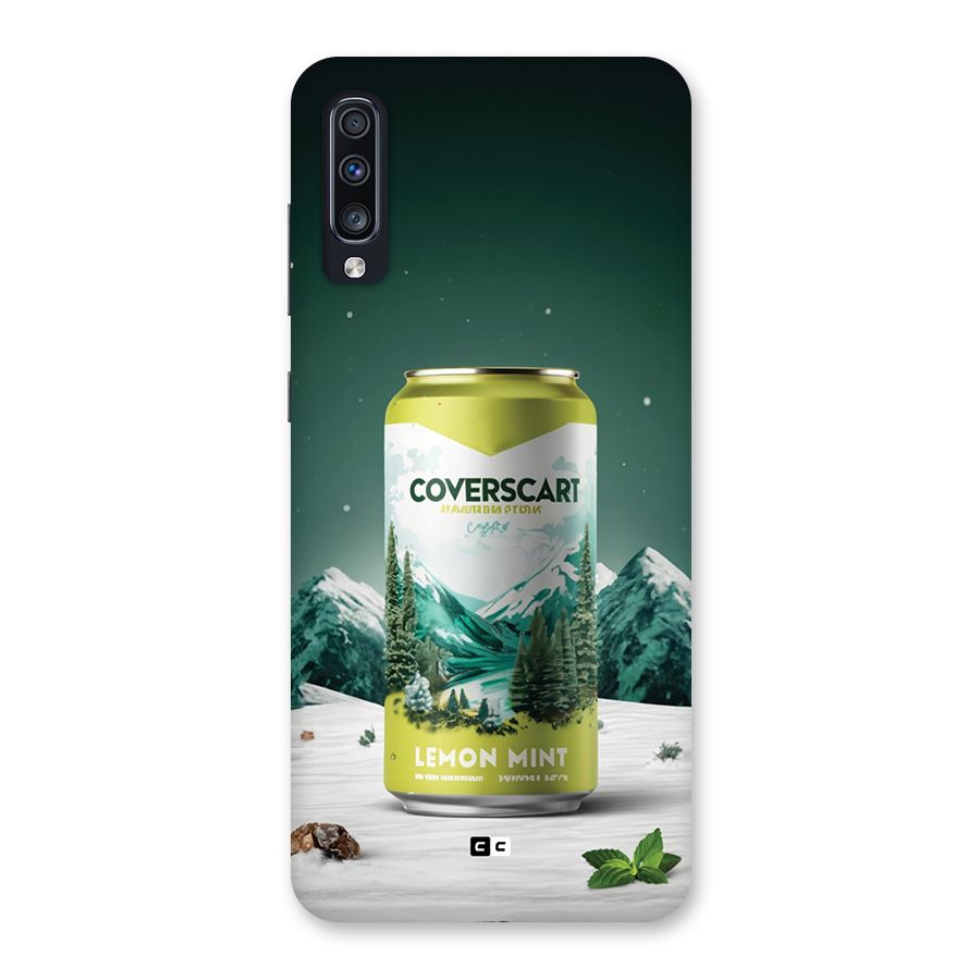 Lemon Mint Back Case for Galaxy A70s