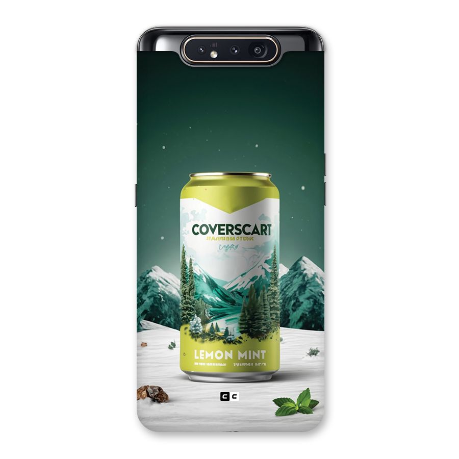 Lemon Mint Back Case for Galaxy A80