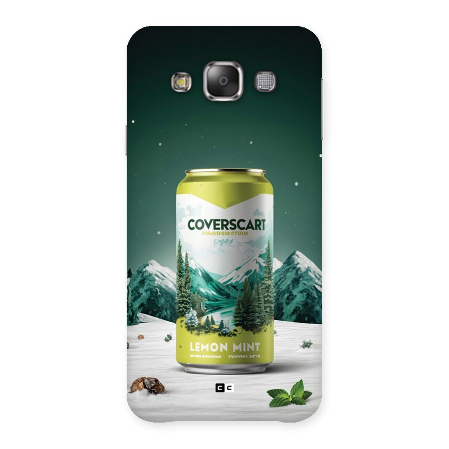 Lemon Mint Back Case for Galaxy E7