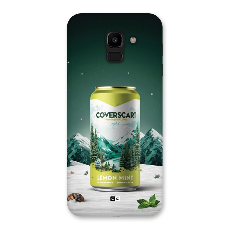 Lemon Mint Back Case for Galaxy J6
