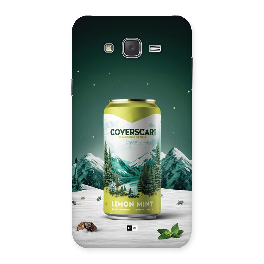 Lemon Mint Back Case for Galaxy J7