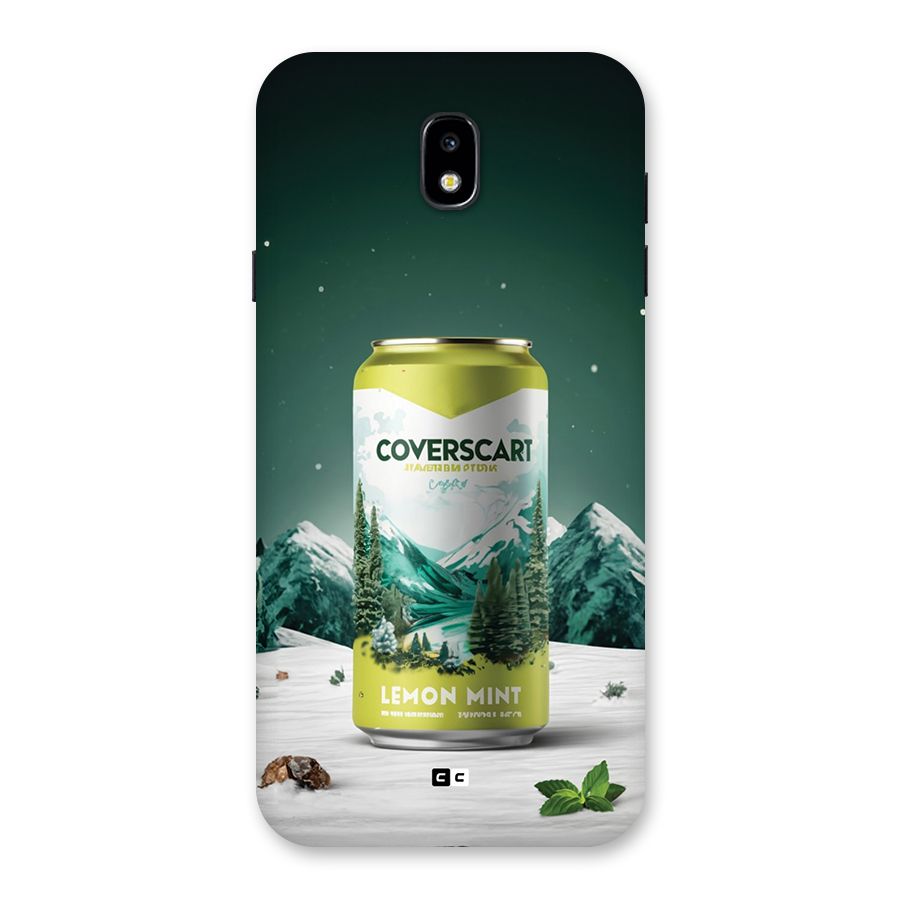 Lemon Mint Back Case for Galaxy J7 Pro