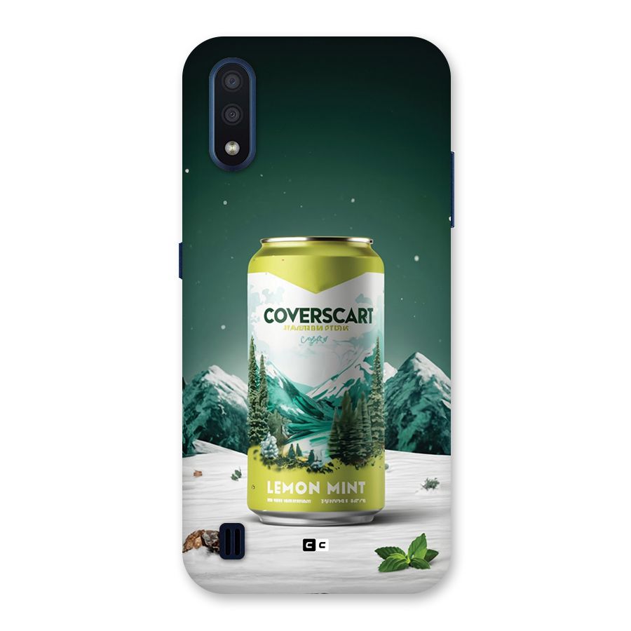 Lemon Mint Back Case for Galaxy M01