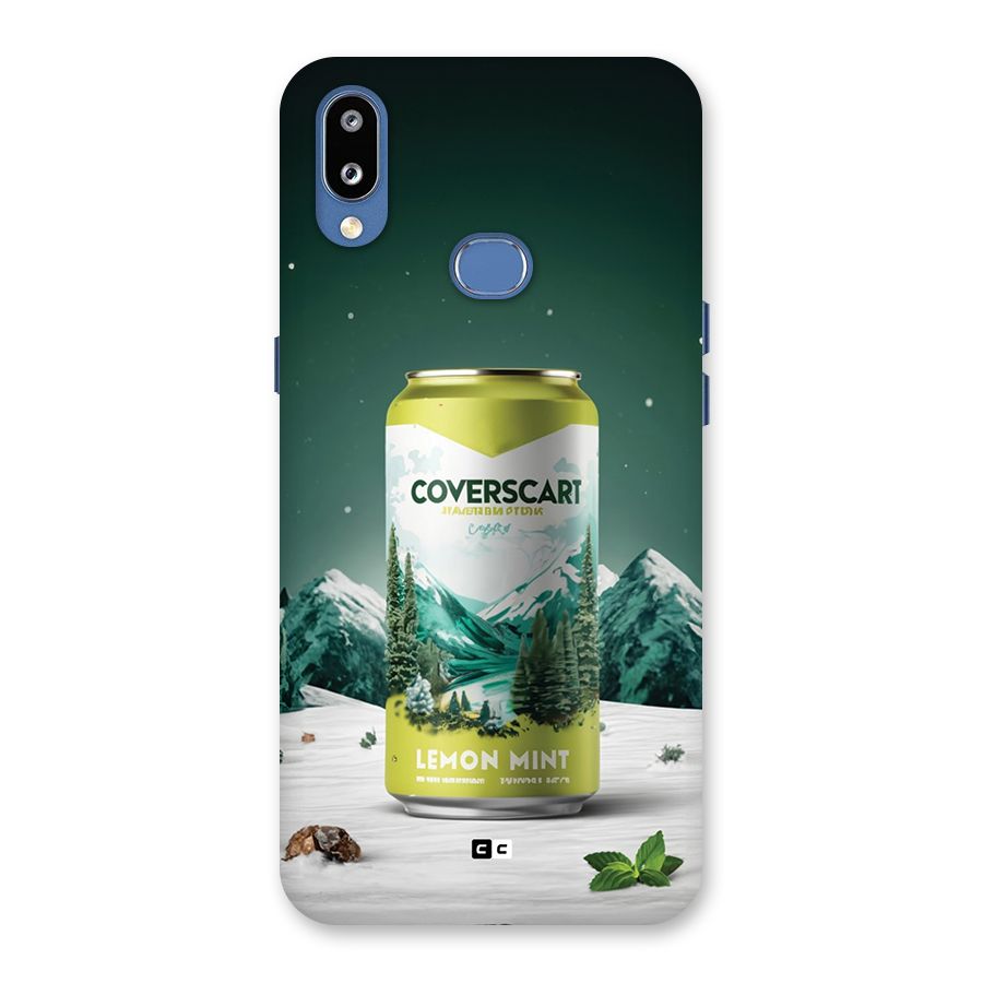 Lemon Mint Back Case for Galaxy M01s