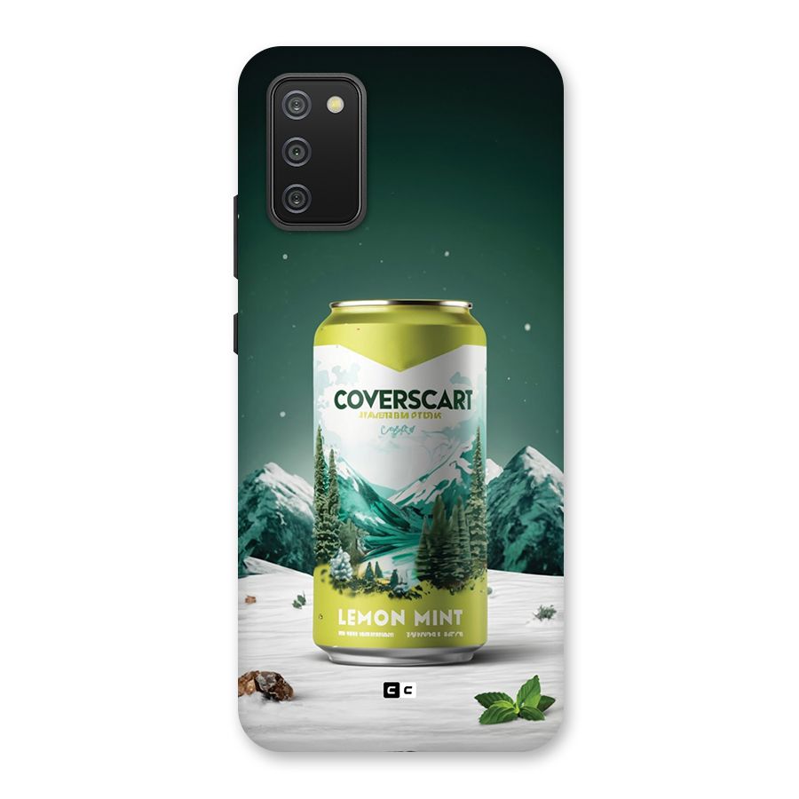 Lemon Mint Back Case for Galaxy M02s