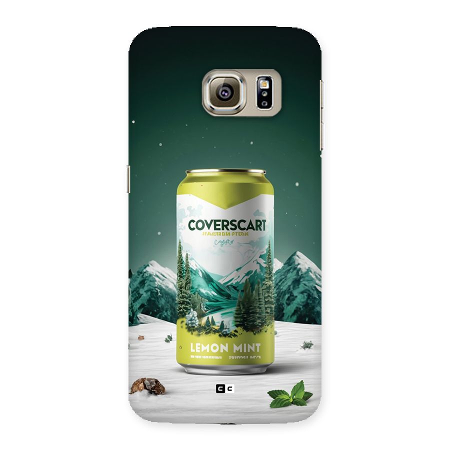 Lemon Mint Back Case for Galaxy S6 edge