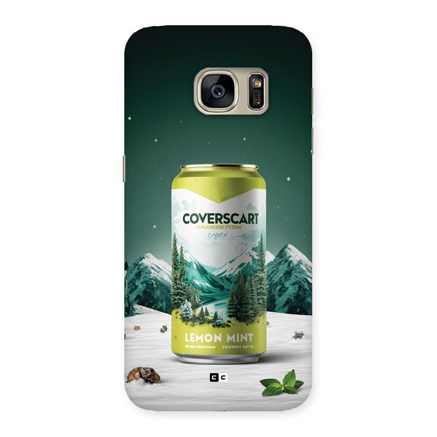 Lemon Mint Back Case for Galaxy S7