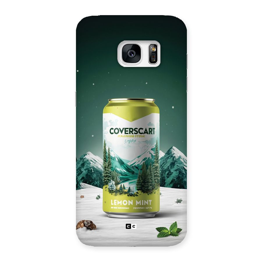 Lemon Mint Back Case for Galaxy S7 Edge