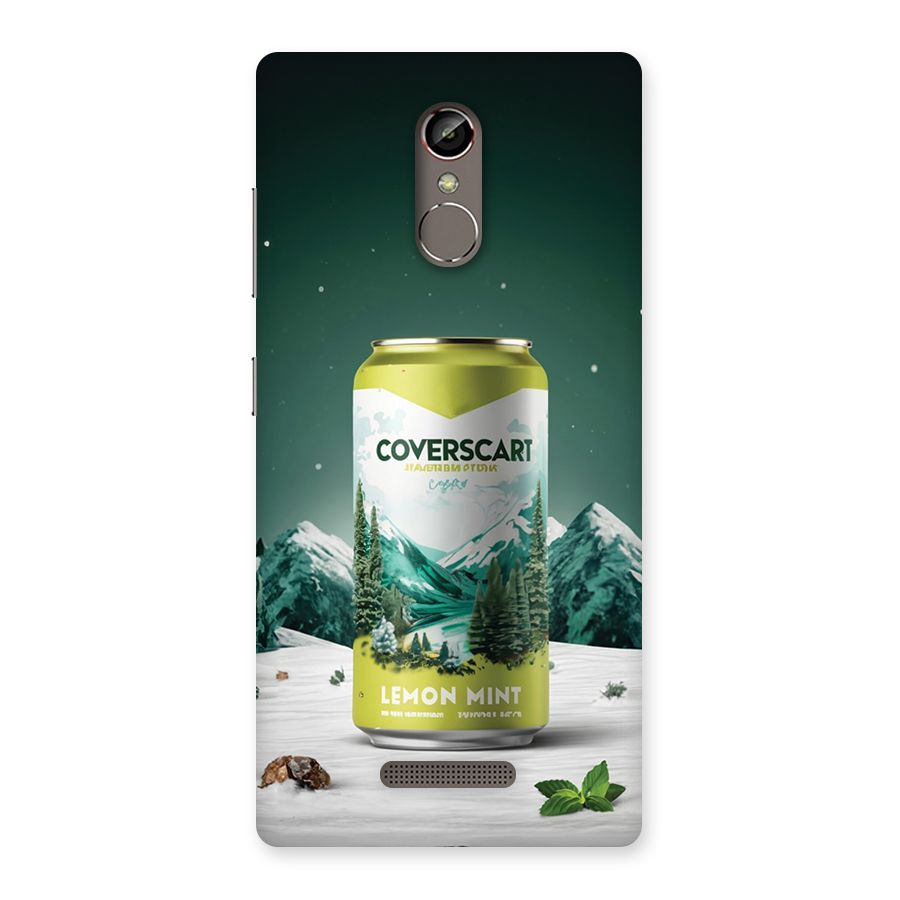 Lemon Mint Back Case for Gionee S6s