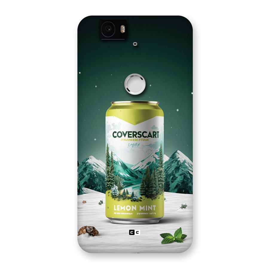 Lemon Mint Back Case for Google Nexus 6P