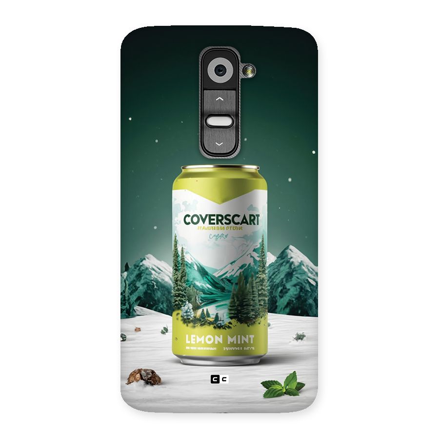 Lemon Mint Back Case for LG G2