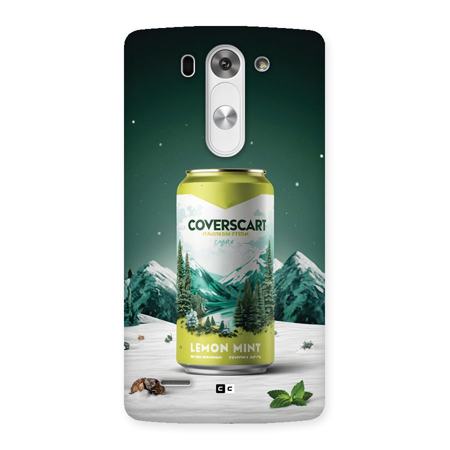 Lemon Mint Back Case for LG G3 Beat