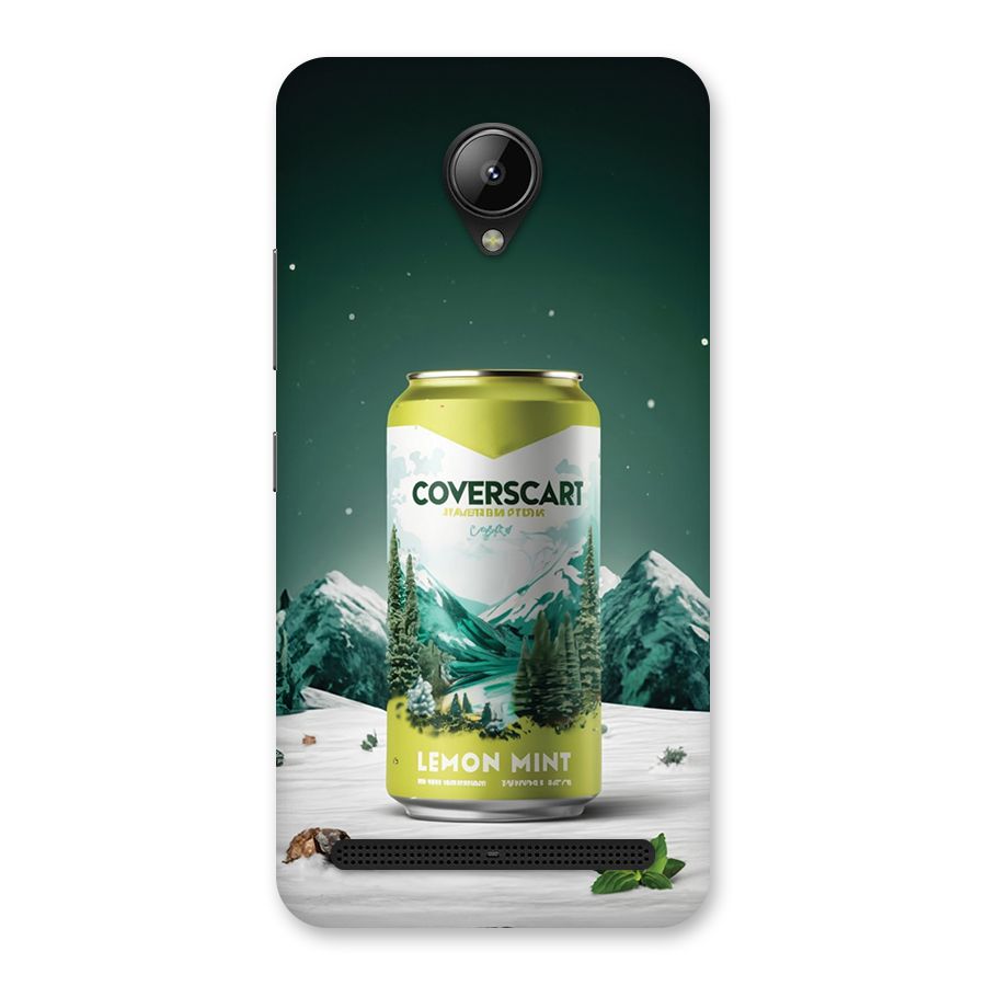 Lemon Mint Back Case for Lenovo C2