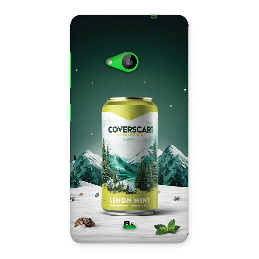 Lemon Mint Back Case for Lumia 535