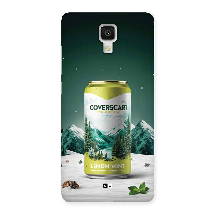 Lemon Mint Back Case for Mi4