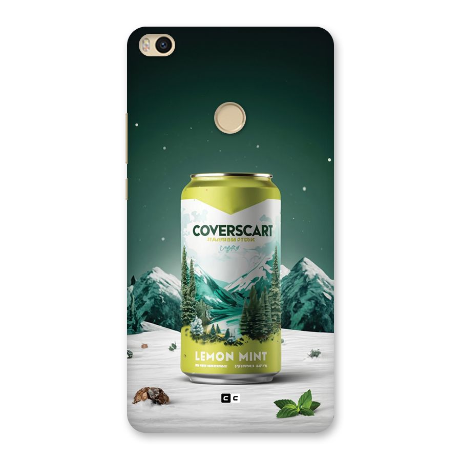 Lemon Mint Back Case for Mi Max 2