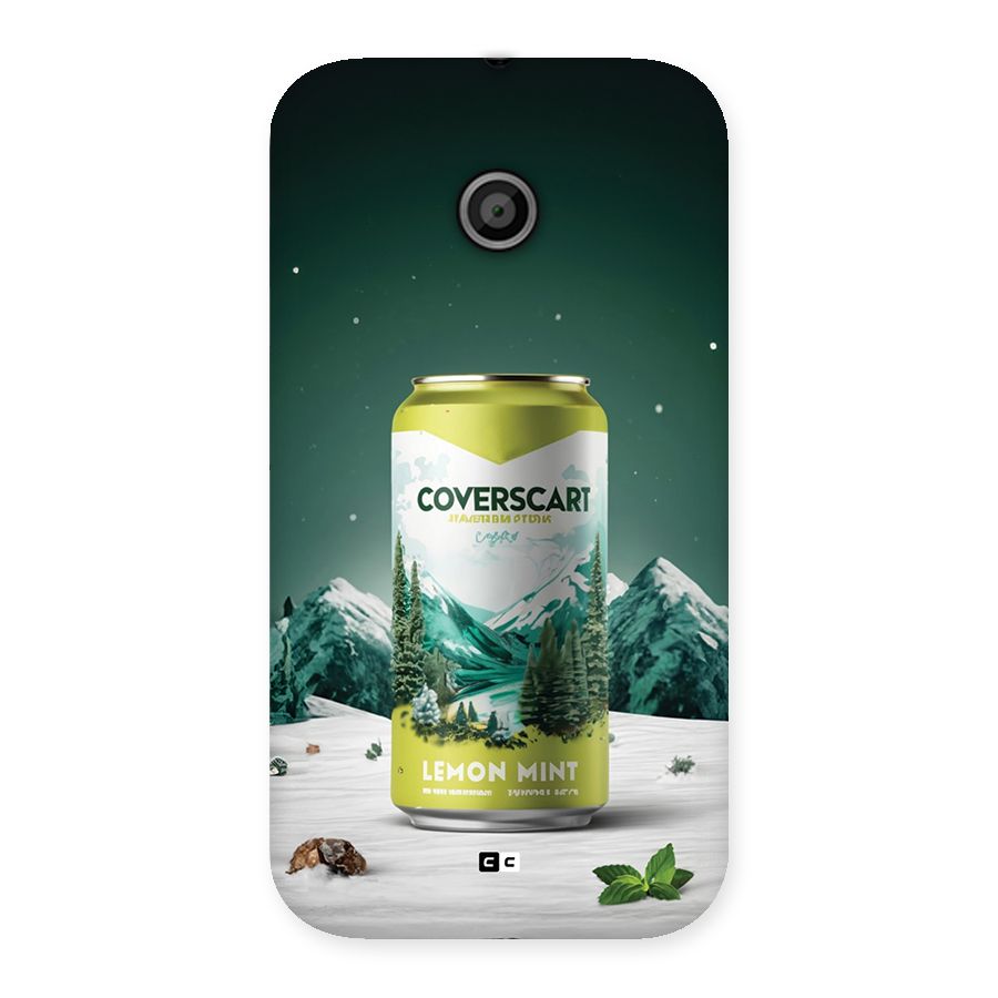 Lemon Mint Back Case for Moto E