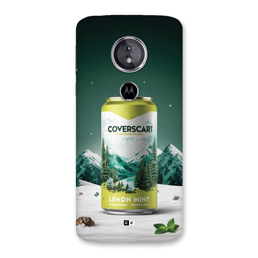 Lemon Mint Back Case for Moto E5