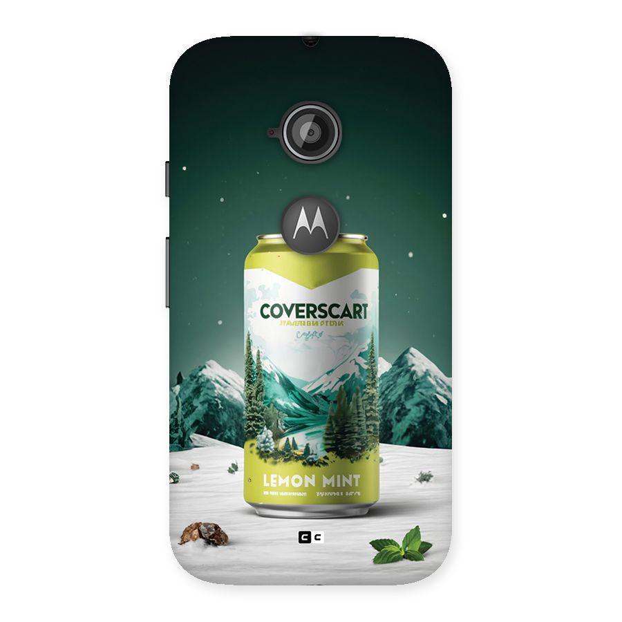 Lemon Mint Back Case for Moto E 2nd Gen