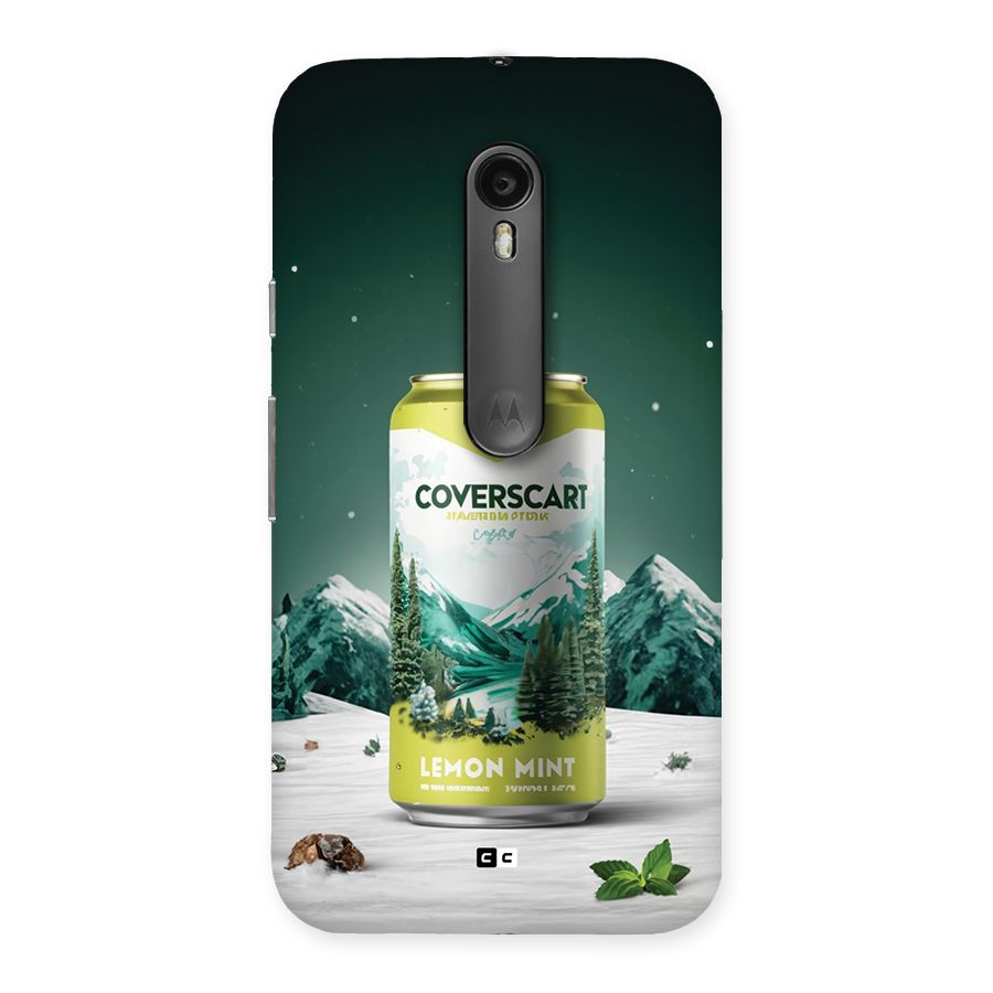 Lemon Mint Back Case for Moto G Turbo