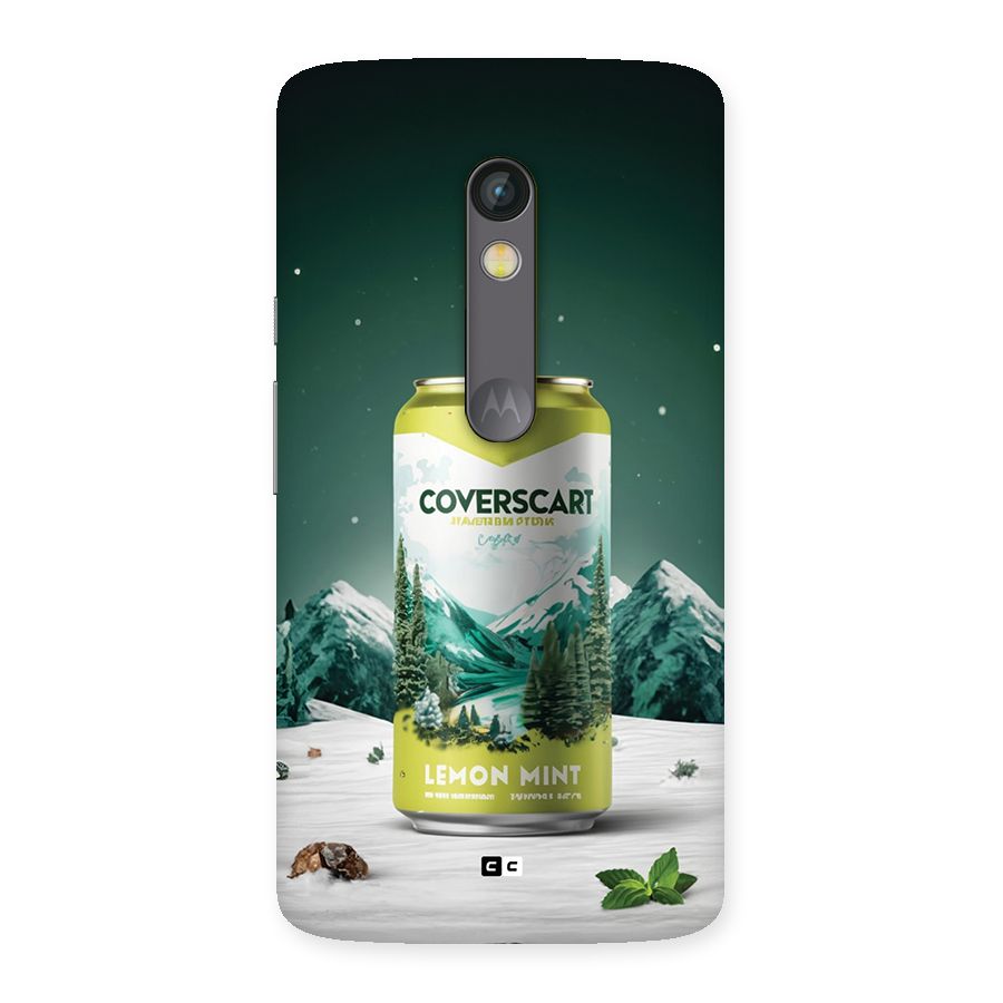 Lemon Mint Back Case for Moto X Play