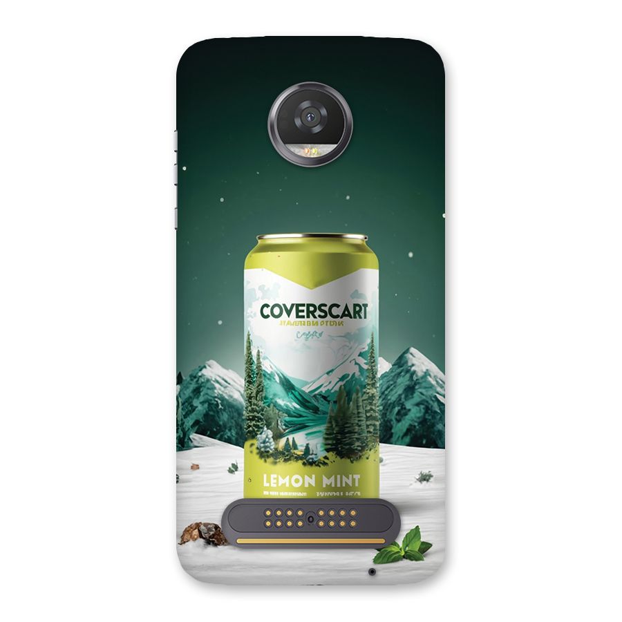 Lemon Mint Back Case for Moto Z2 Play