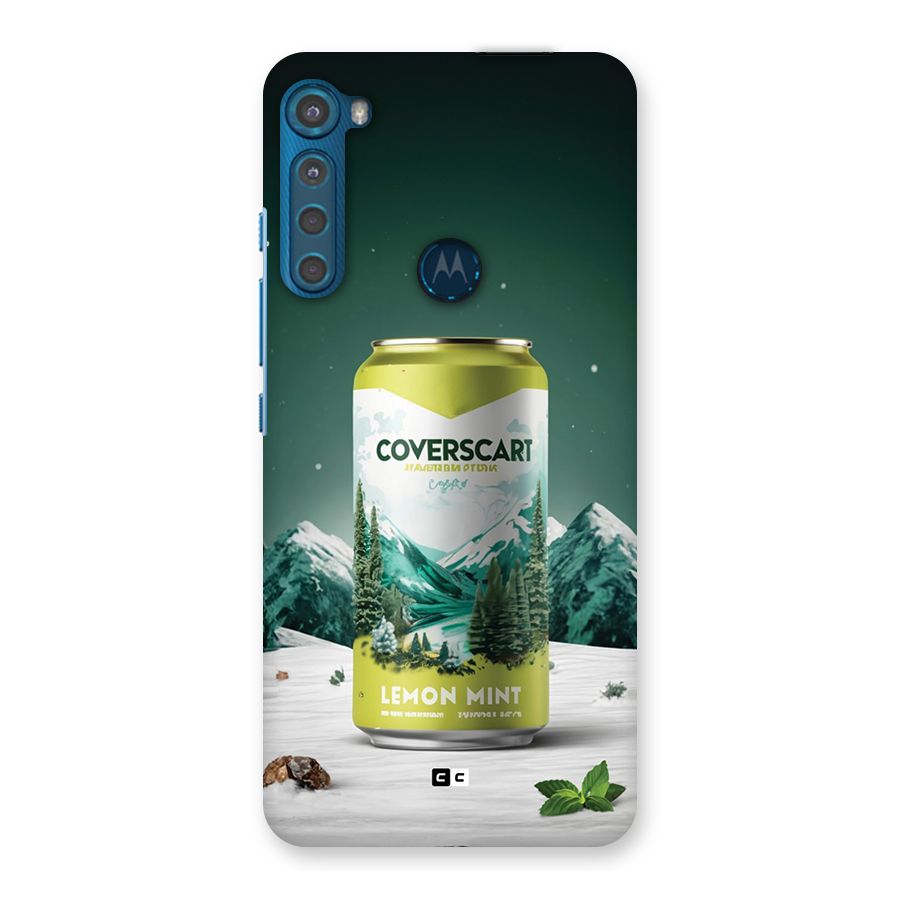Lemon Mint Back Case for Motorola One Fusion Plus