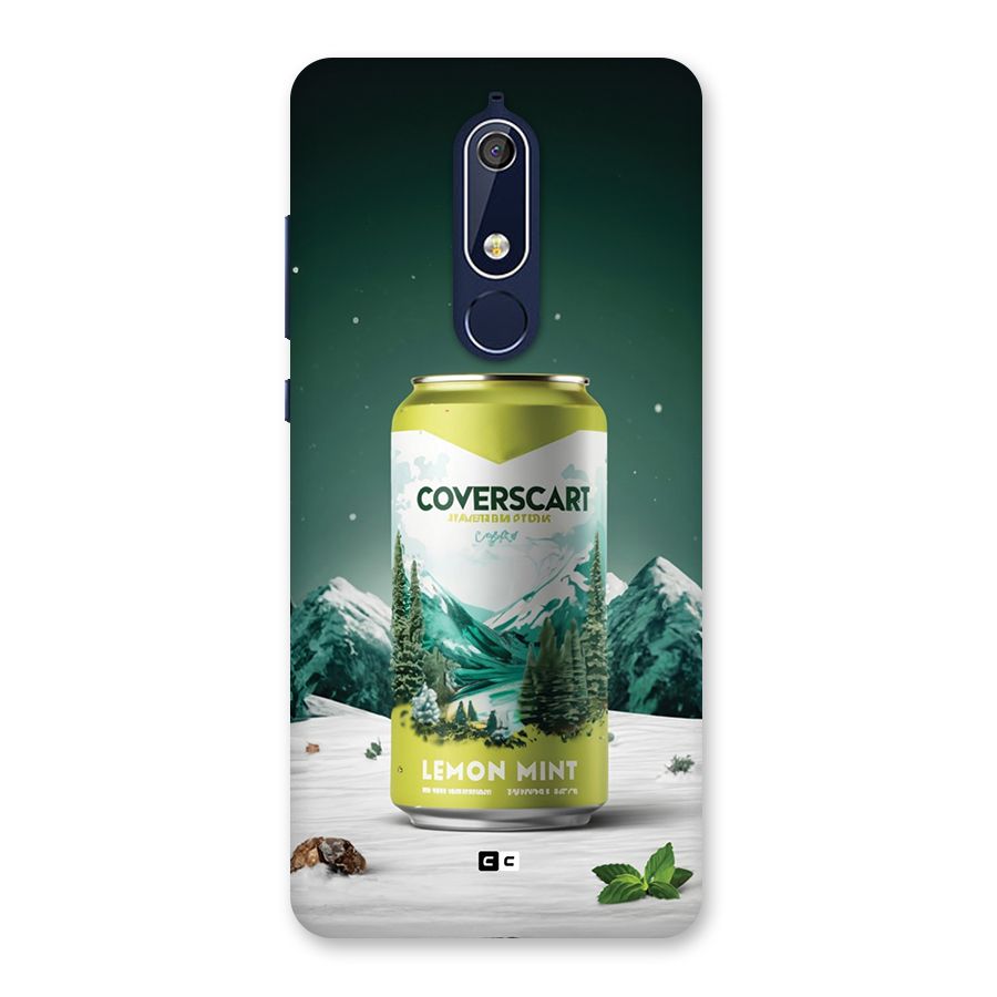 Lemon Mint Back Case for Nokia 5.1