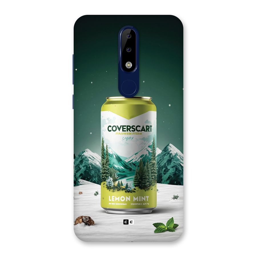 Lemon Mint Back Case for Nokia 5.1 Plus
