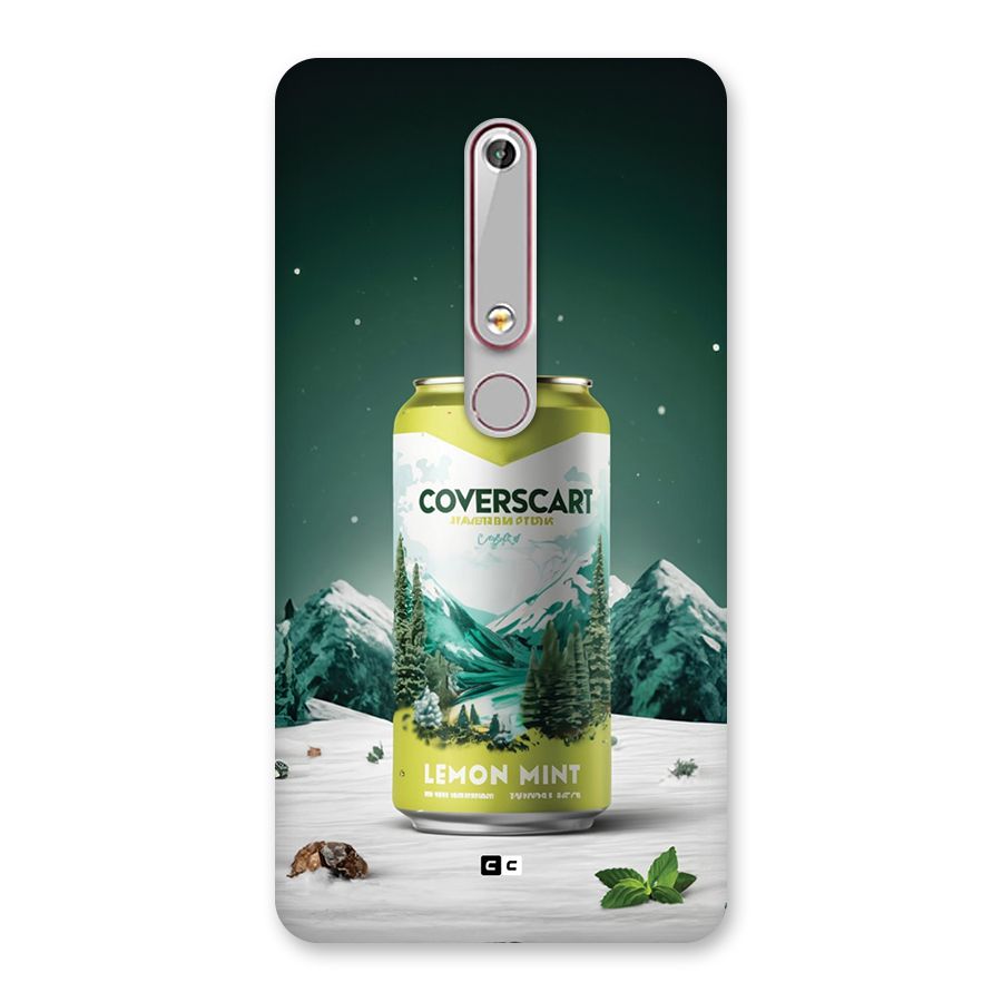 Lemon Mint Back Case for Nokia 6.1