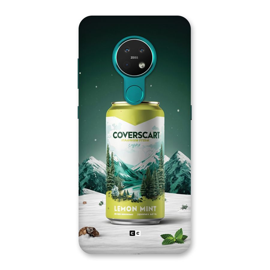 Lemon Mint Back Case for Nokia 7.2
