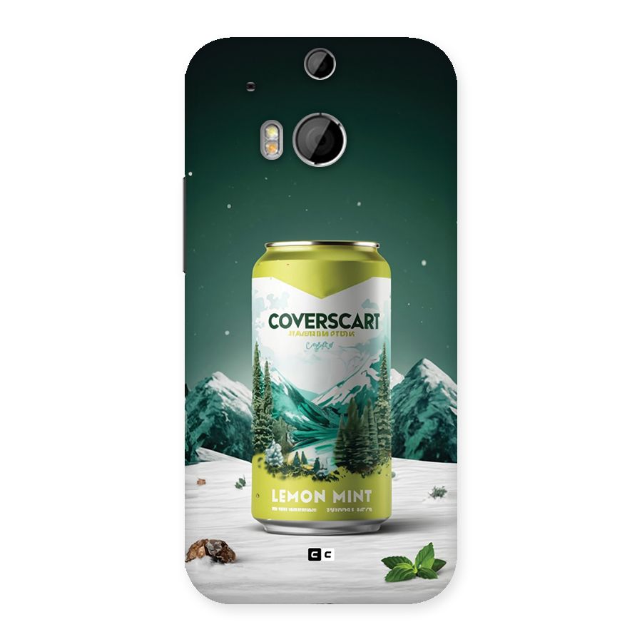 Lemon Mint Back Case for One M8