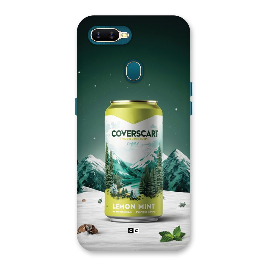 Lemon Mint Back Case for Oppo A12