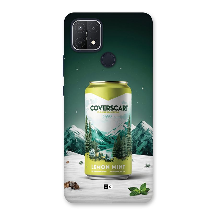 Lemon Mint Back Case for Oppo A15