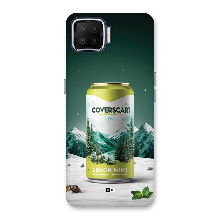 Lemon Mint Back Case for Oppo F17