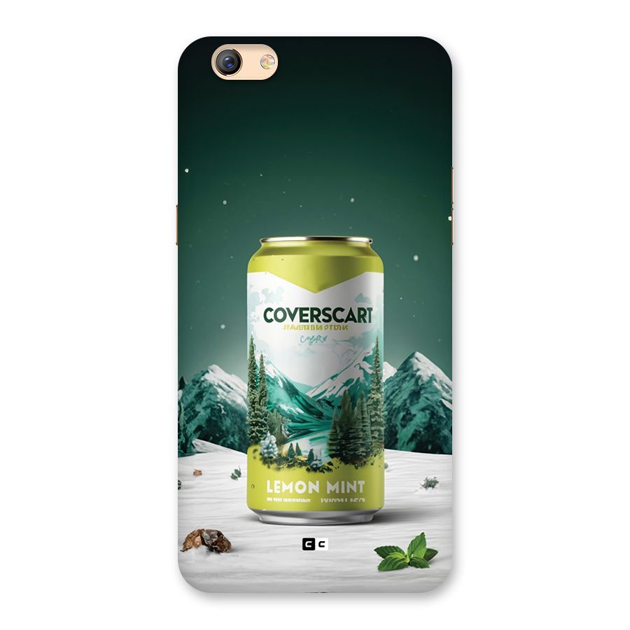 Lemon Mint Back Case for Oppo F3 Plus