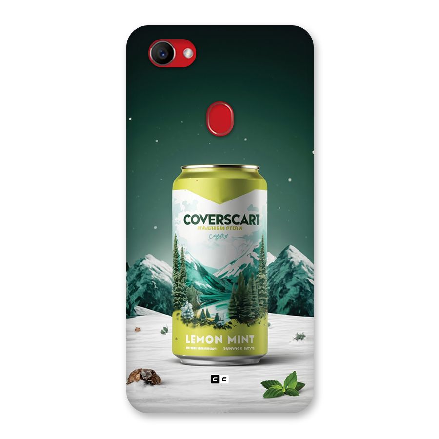 Lemon Mint Back Case for Oppo F7