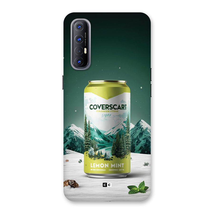 Lemon Mint Back Case for Oppo Reno3 Pro