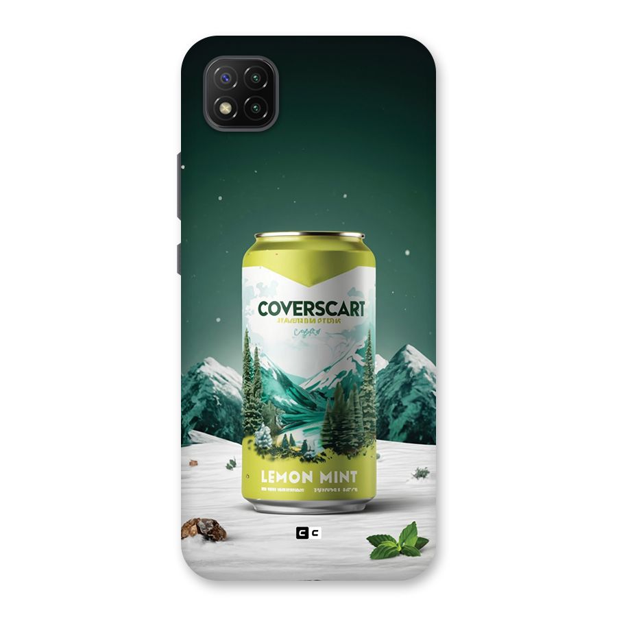 Lemon Mint Back Case for Poco C3