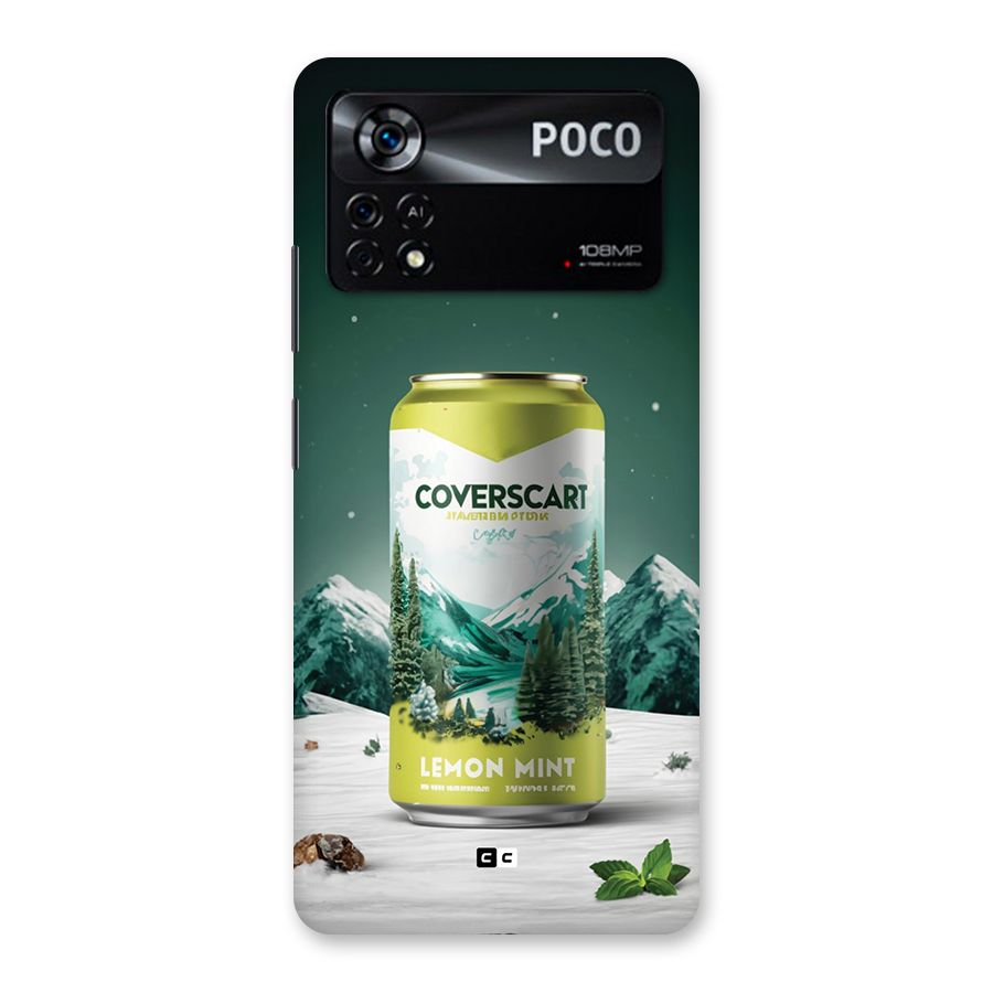 Lemon Mint Back Case for Poco X4 Pro 5G