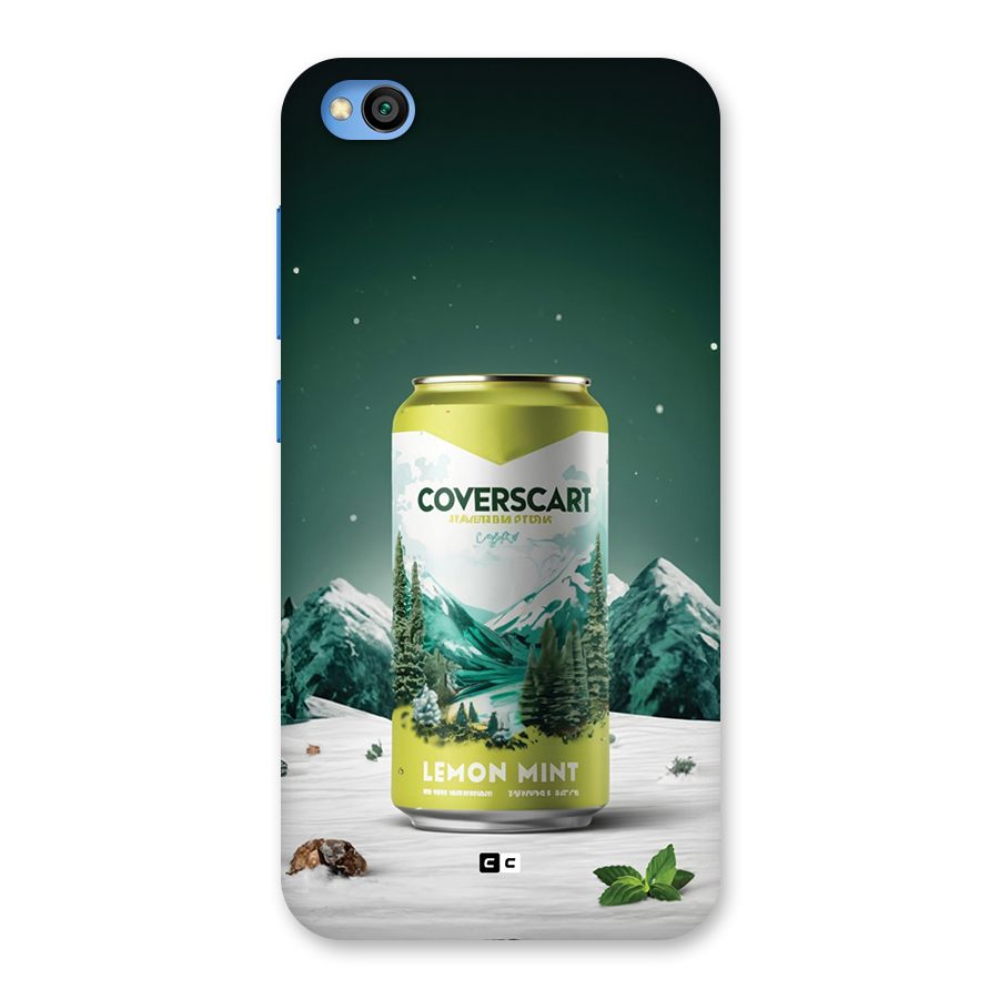 Lemon Mint Back Case for Redmi Go